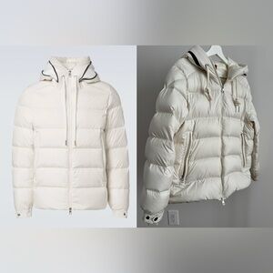 Moncler Cream Puffer Jacket